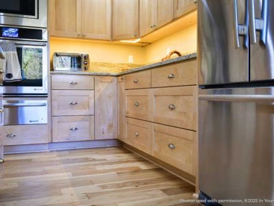 Brown New Kitchen Cabinet Installation Service